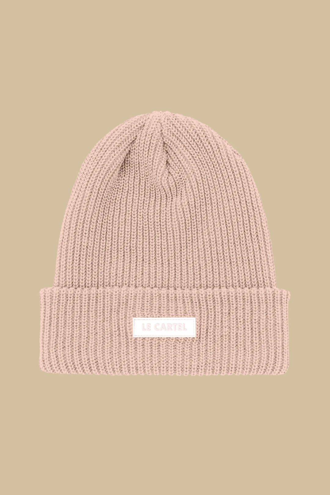 CHUNKY・Tuque grosse maille・Rose