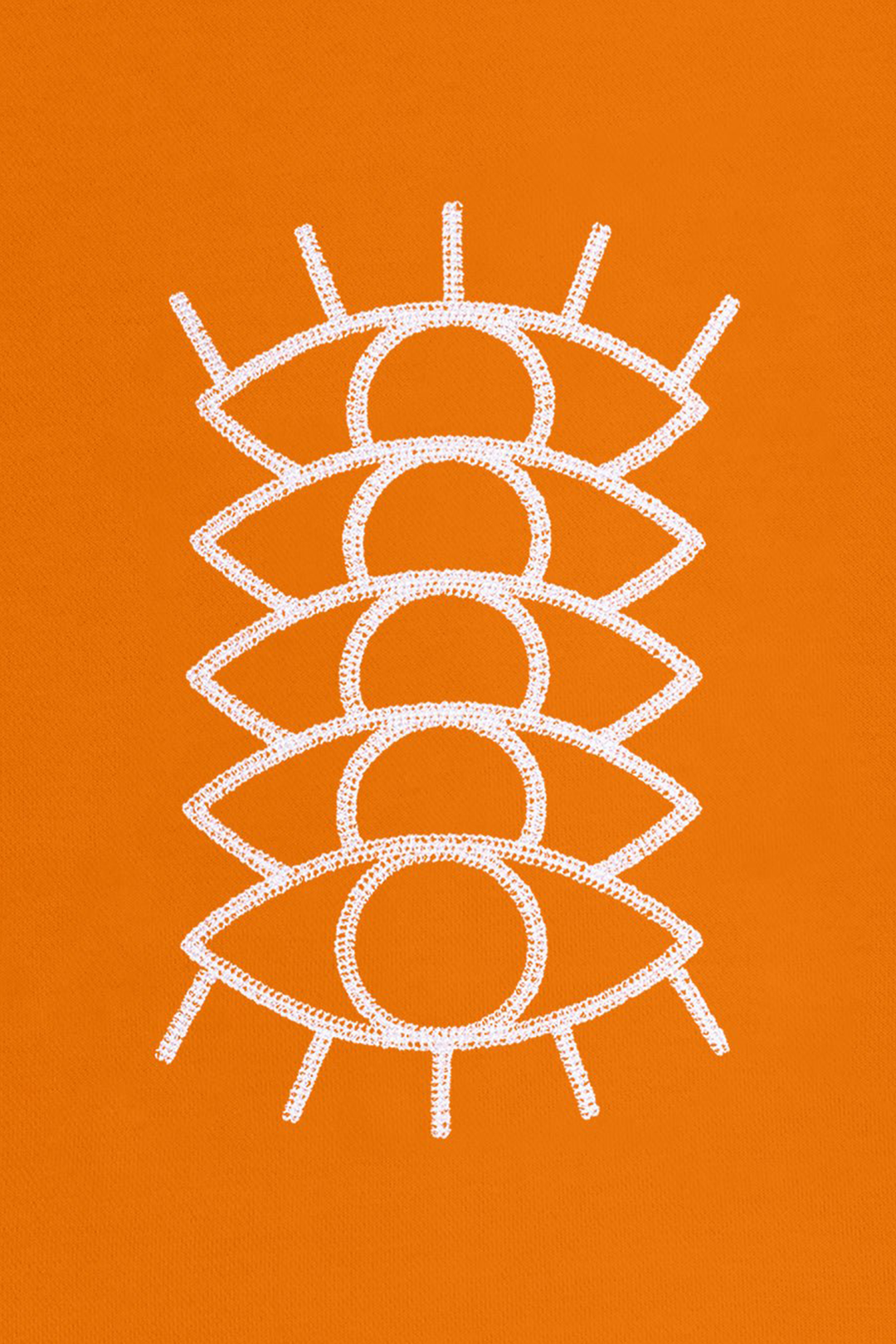 ALL EYES ON ME・Hoodie unisexe・Orange