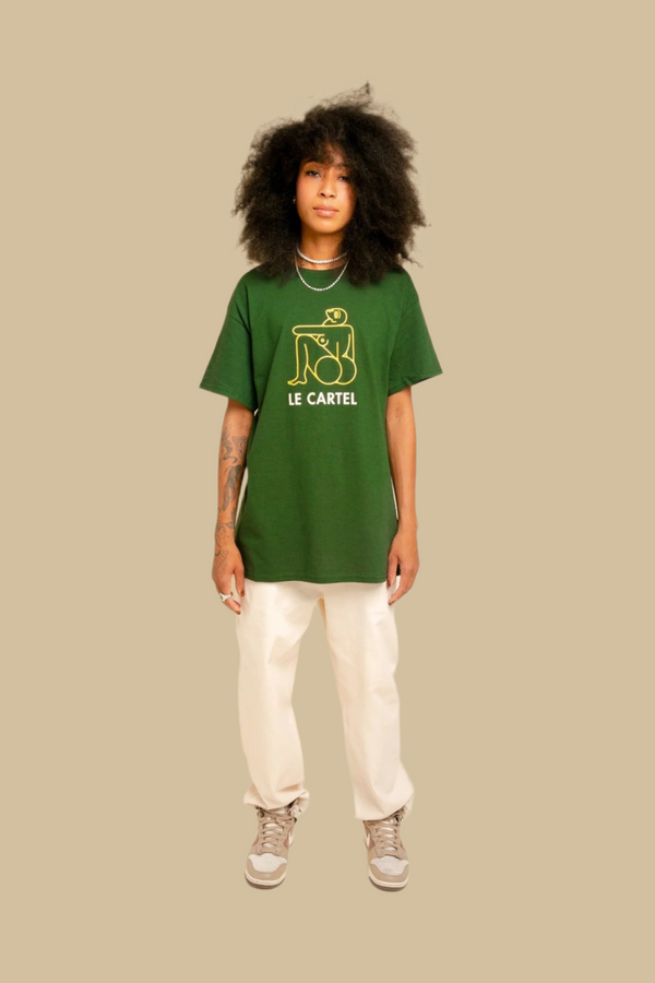 BOOTY CALL・T-shirt unisexe・Vert forêt