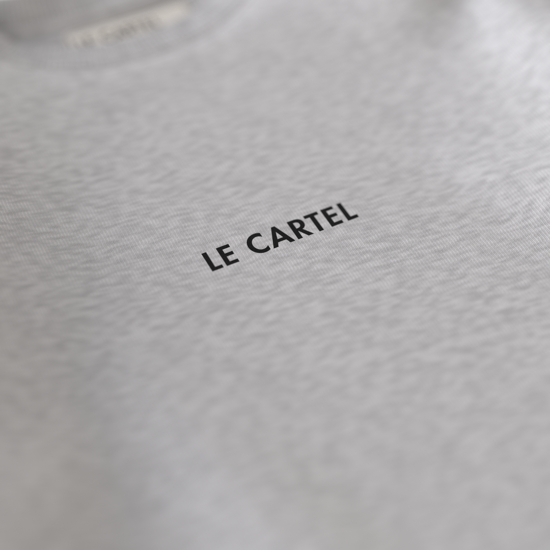 PLANÈTE MTL・Crewneck unisexe・Gris chiné