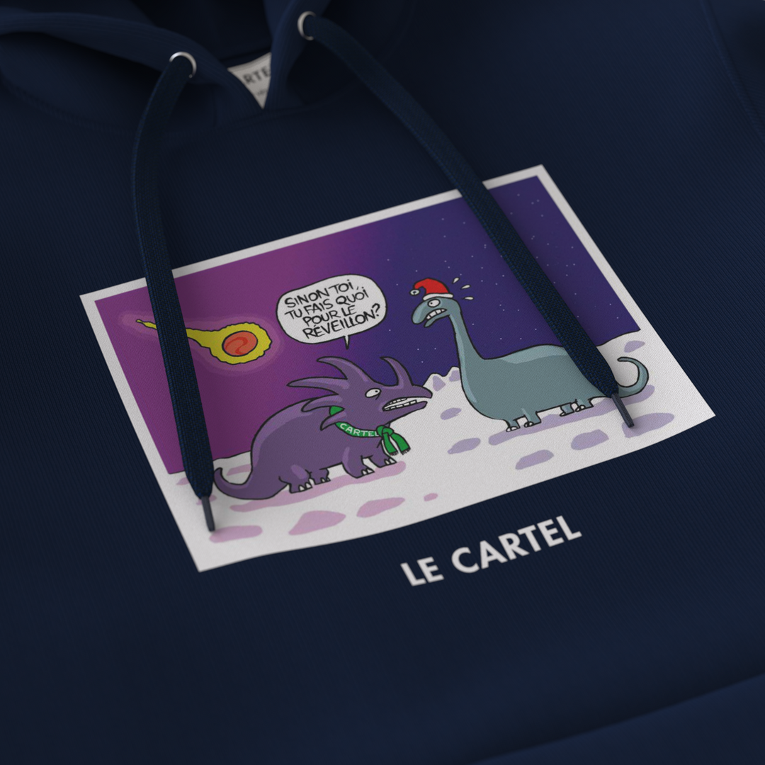 THE END・Hoodie unisexe・Bleu marin