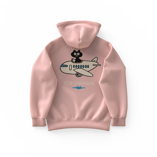AIR CHANADA・Hoodie unisexe・Rose poudré
