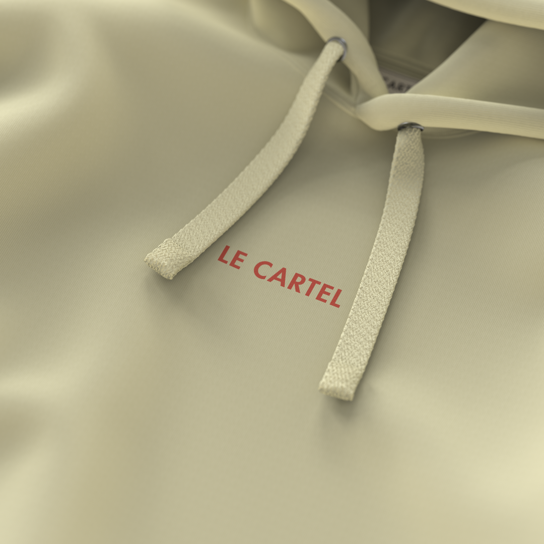 JOUR DE FÊTE . Hoodie unisexe . Crème