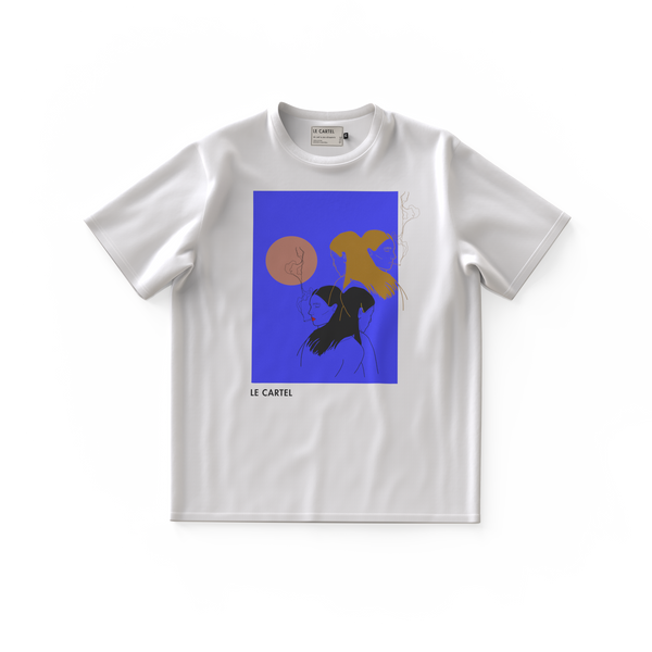 ALONE TOGETHER・T-shirt unisexe・Blanc
