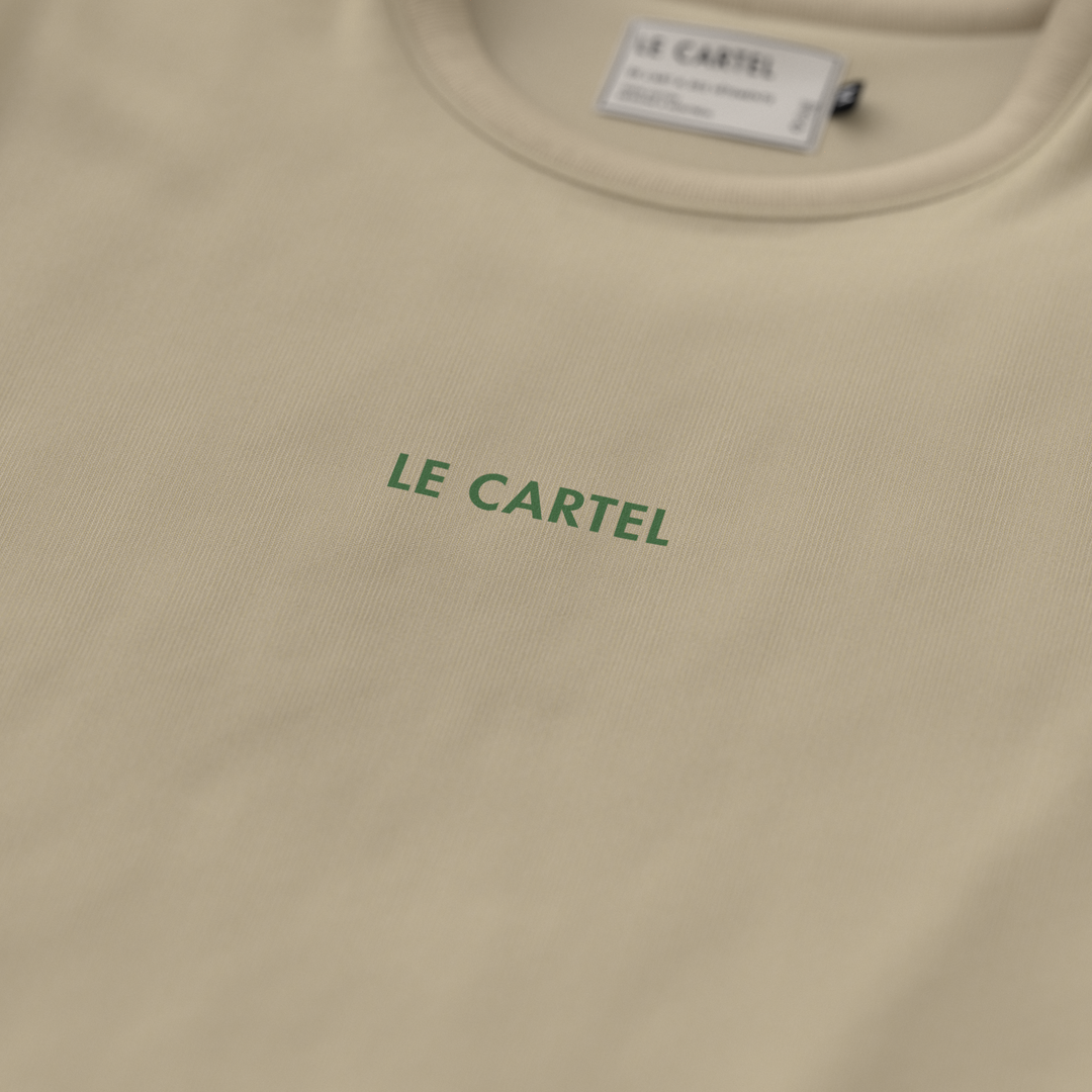 COLLÉ-SERRÉ・T-shirt unisexe・Sable
