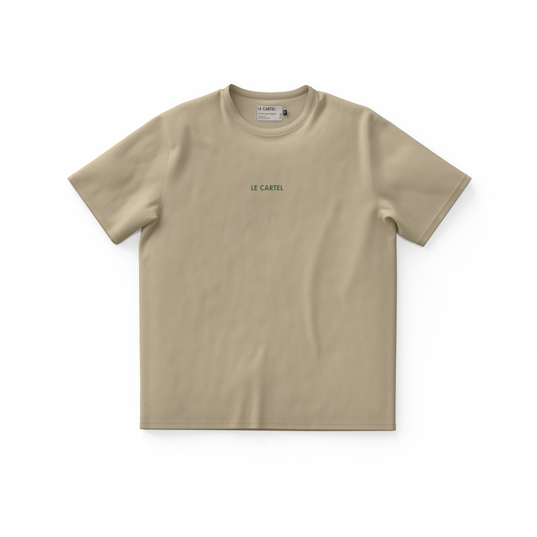 COLLÉ-SERRÉ・T-shirt unisexe・Sable