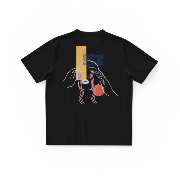 CONFUSION・T-shirt unisexe・Noir