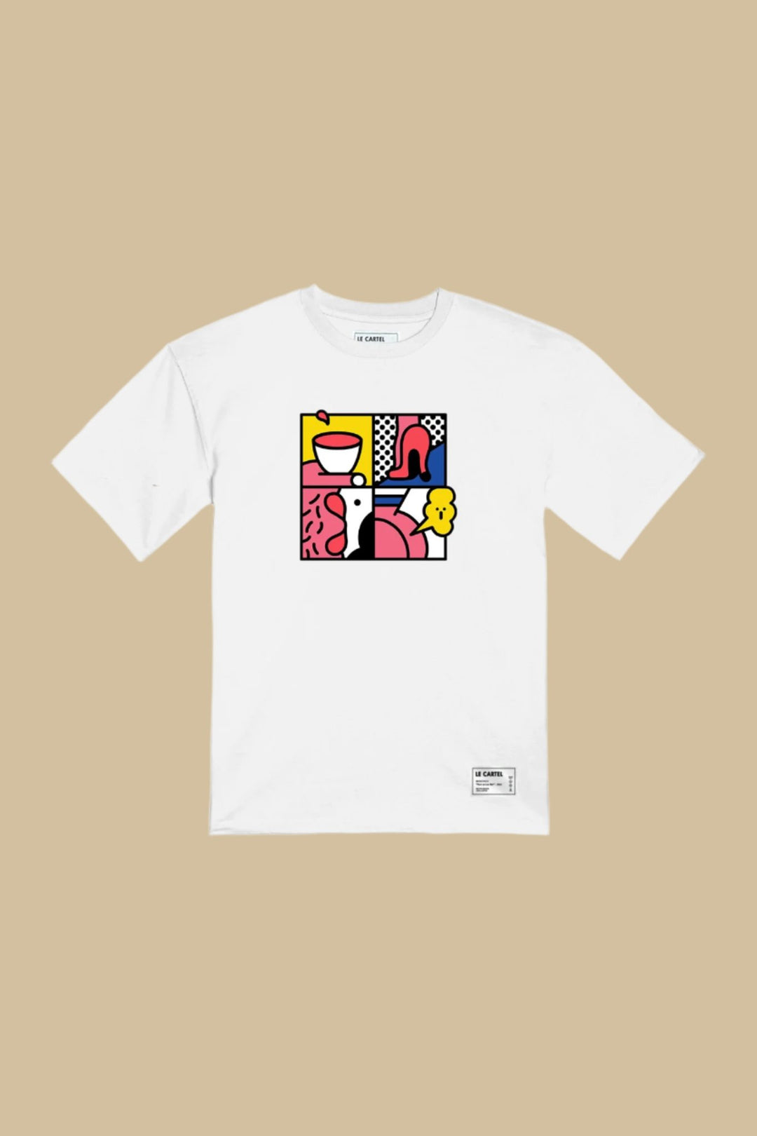 ÇA PUE・T-shirt unisexe・Blanc - Le Cartel