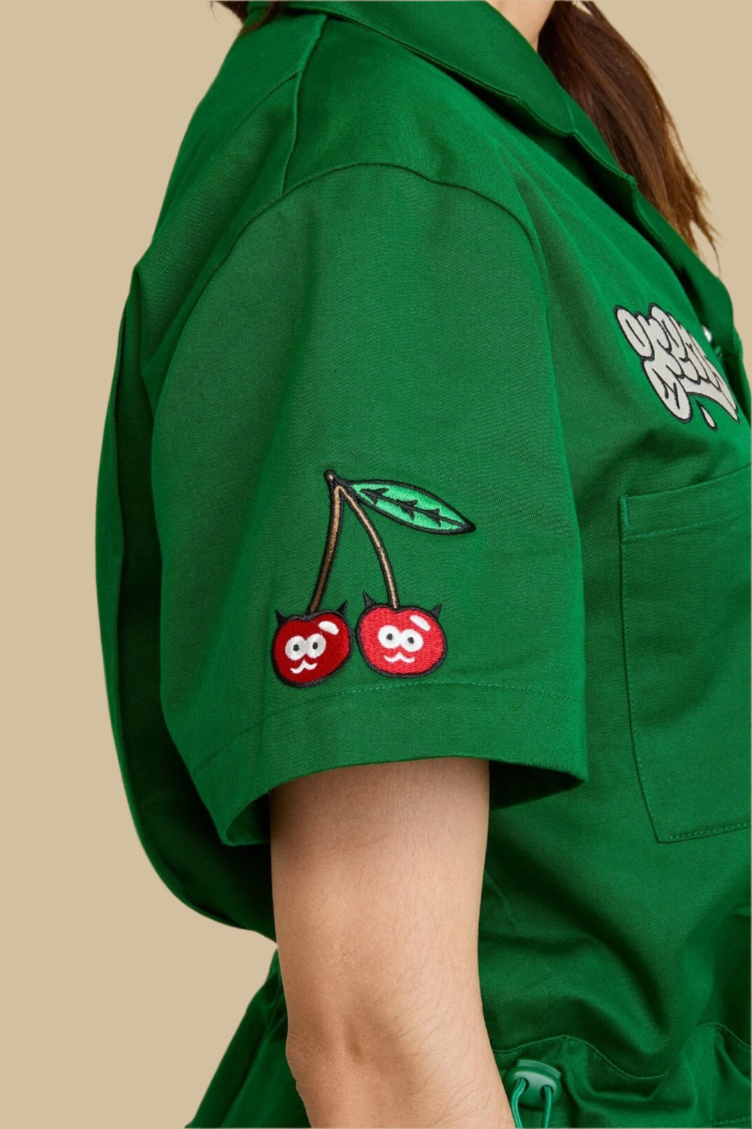 CHATCONBI・Combinaison unisexe・Vert - Le Cartel