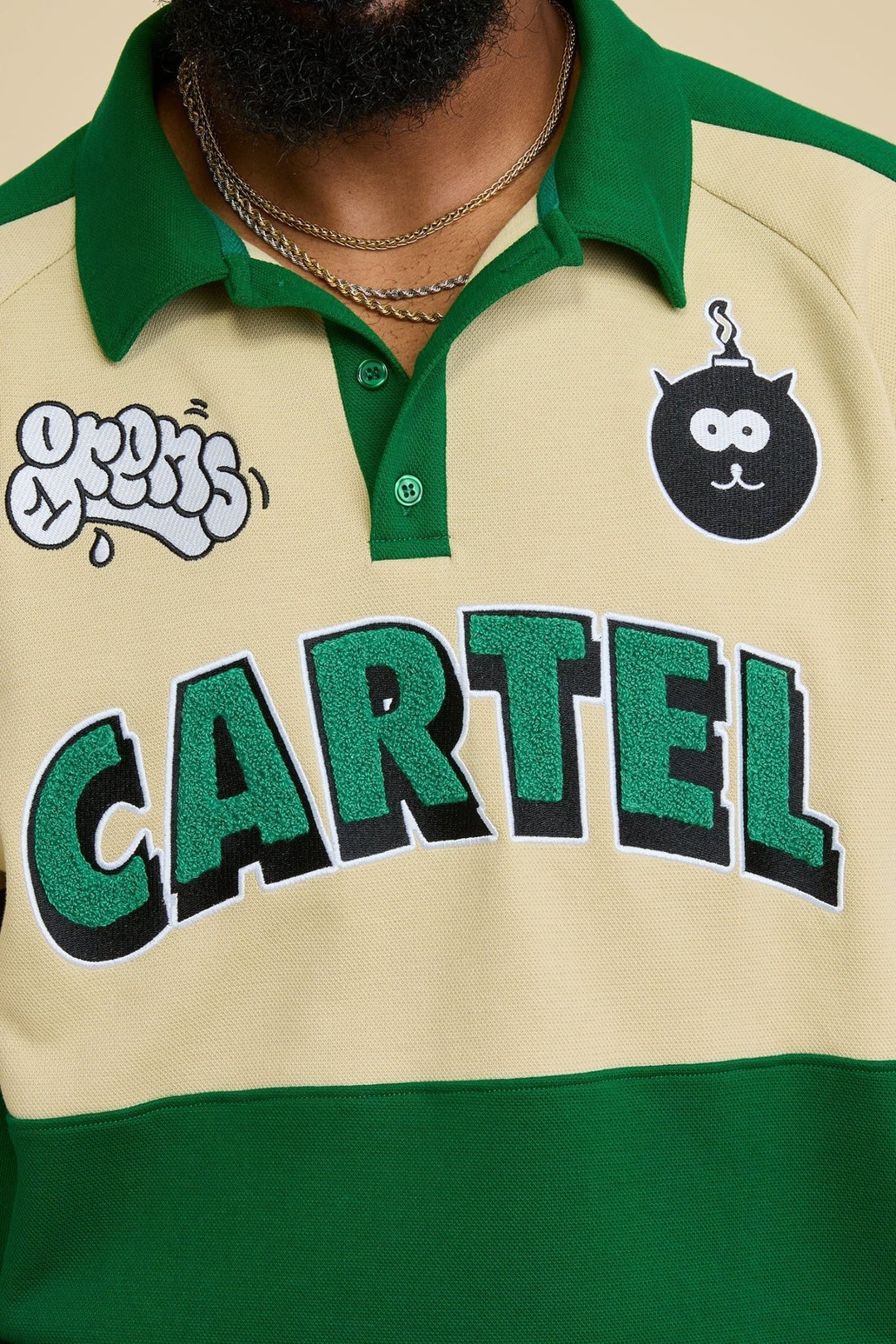 CHATCON・Polo piqué unisexe・Vert - Le Cartel