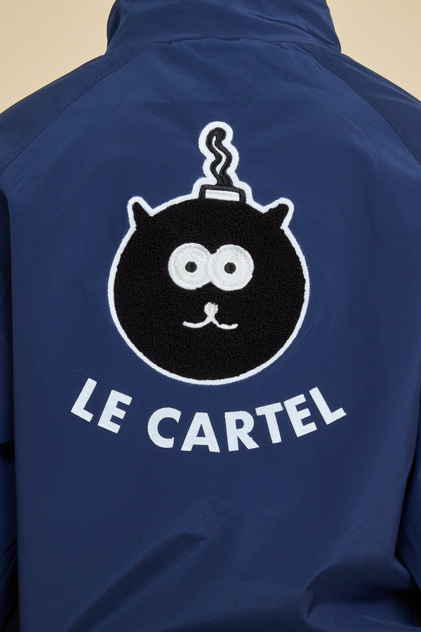 CHATCON・Veste harrington unisexe・Bleu - Le Cartel