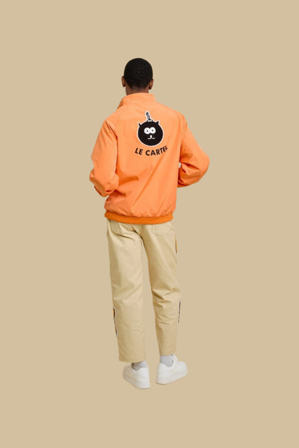 CHATCON・Veste harrington unisexe・Orange - Le Cartel