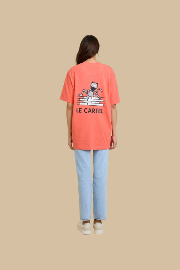 CHATCRIPANT・T - shirt unisexe・Orange - Le Cartel