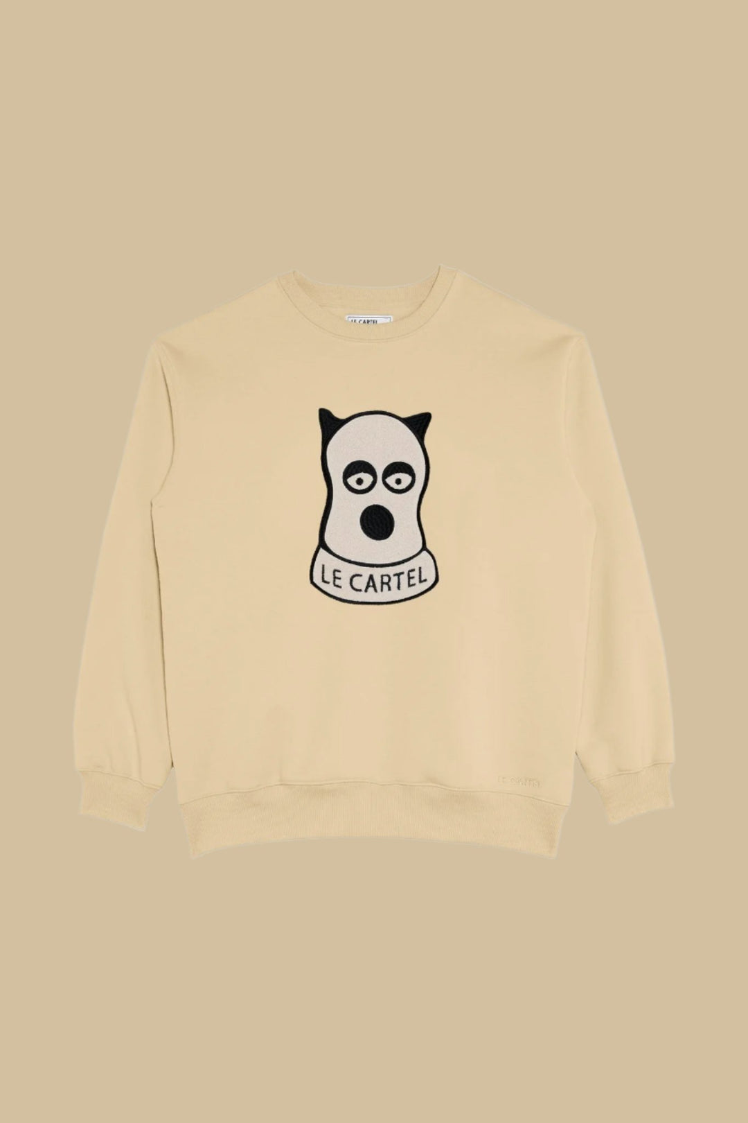 CHATGOULE・Crewneck unisexe・Sable - Le Cartel