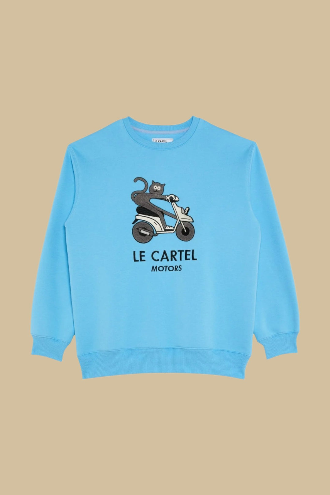CHATVROOM・Crewneck unisexe・Bleu - Le Cartel