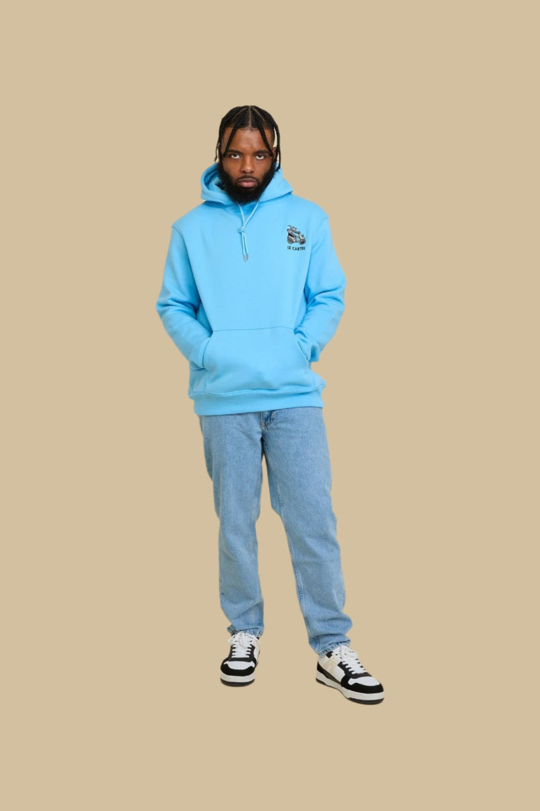 CHATVROOM・Hoodie unisexe・Bleu - Le Cartel