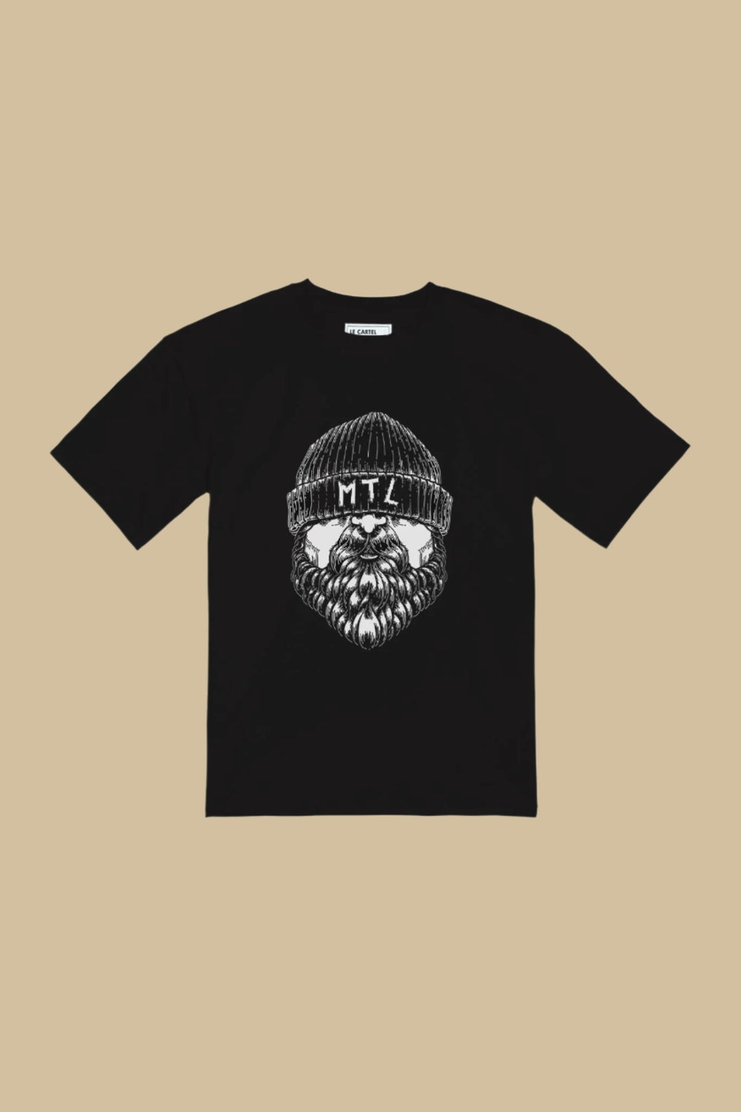 LE BARBU・T - shirt unisexe・Noir - Le Cartel