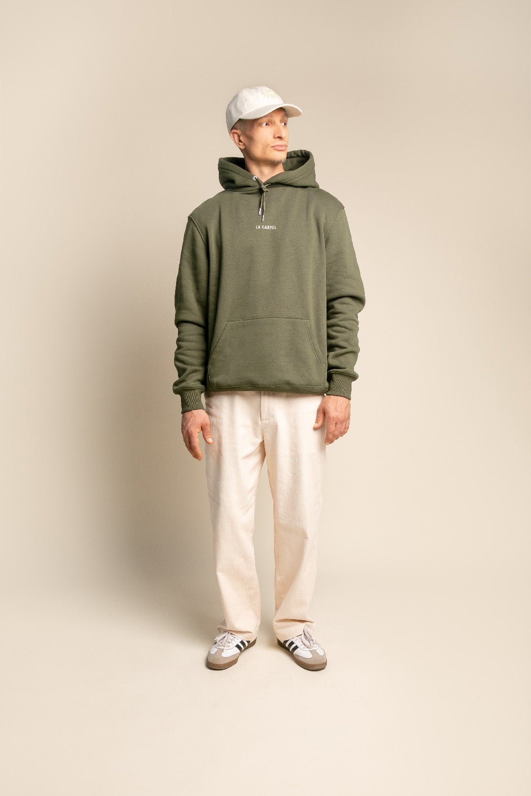COLLÉ-SERRÉ・Hoodie unisexe・Vert forêt - Le Cartel