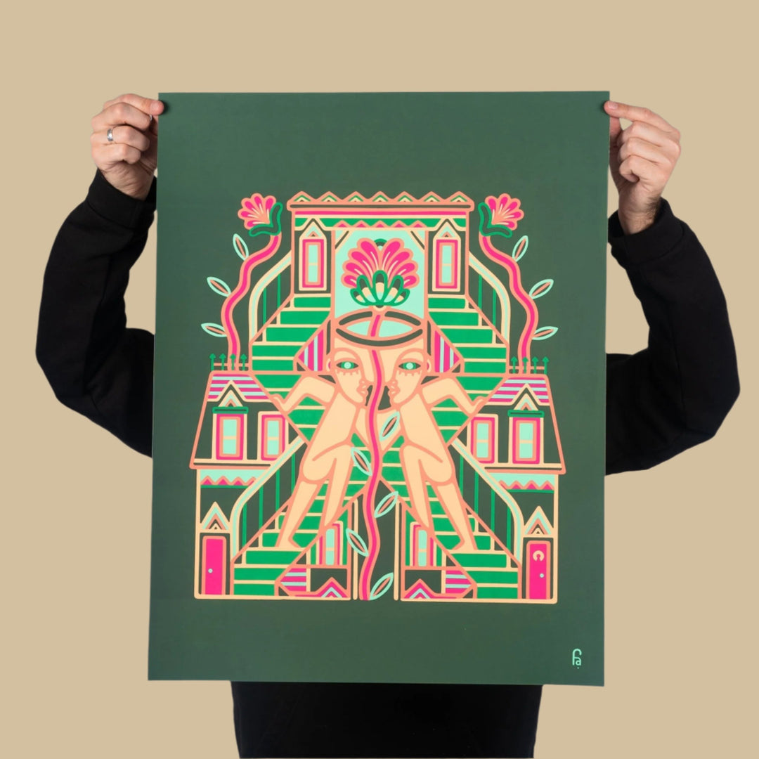 TANDEM・Sérigraphie papier - Le Cartel